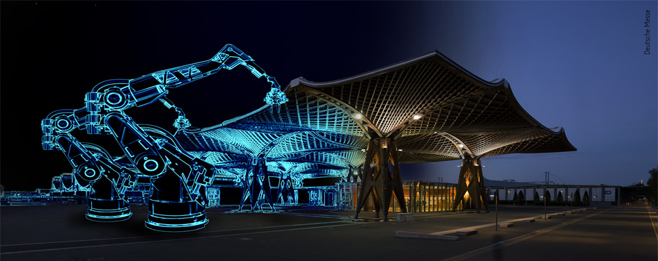 Robots móviles, IA industrial y gemelos virtuales: Dassault Systèmes construye la fábrica del futuro en Hannover Messe