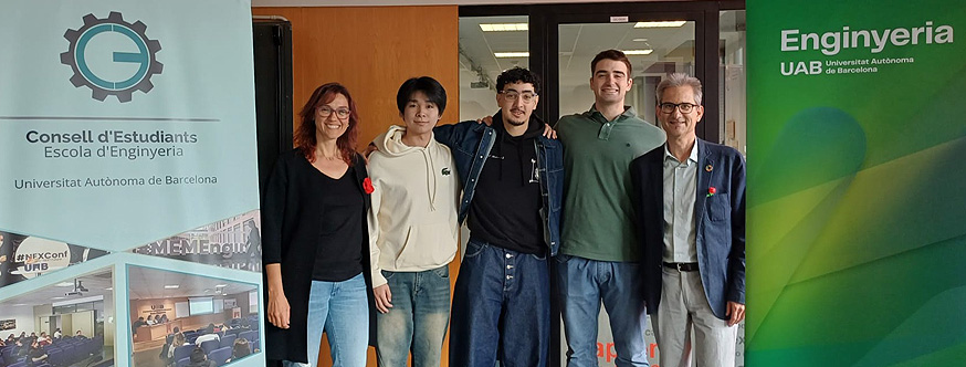Estudiantes de la Escuela de Ingeniería de la UAB ganan la final europea de la Huawei ICT Competition y competirán en la final mundial en China