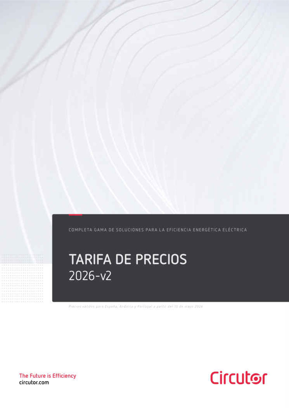 Catalogo de Tarifa Circutor 2026